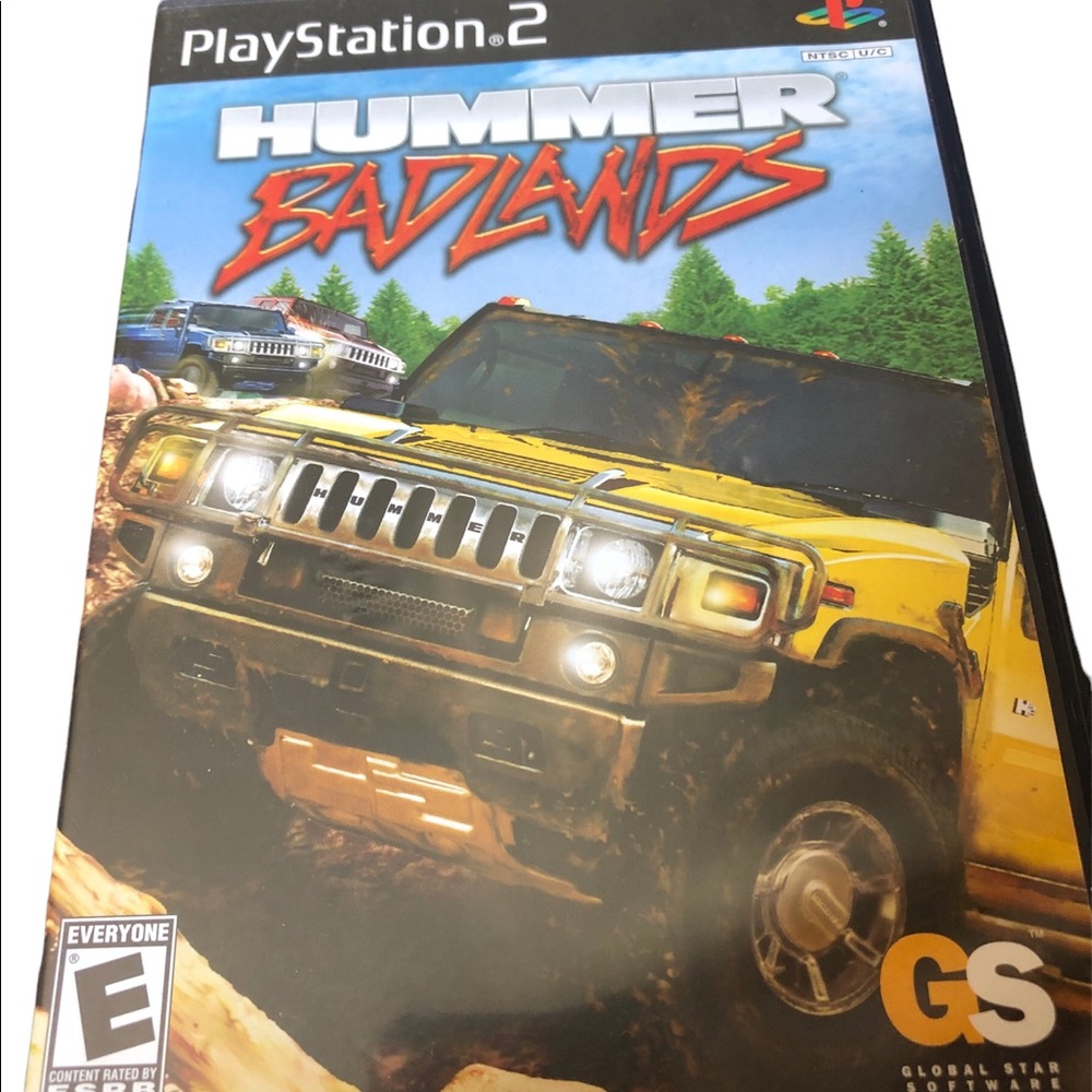 Hummer Badlands Sony PS2 Playstation 2 *Tested with manual*